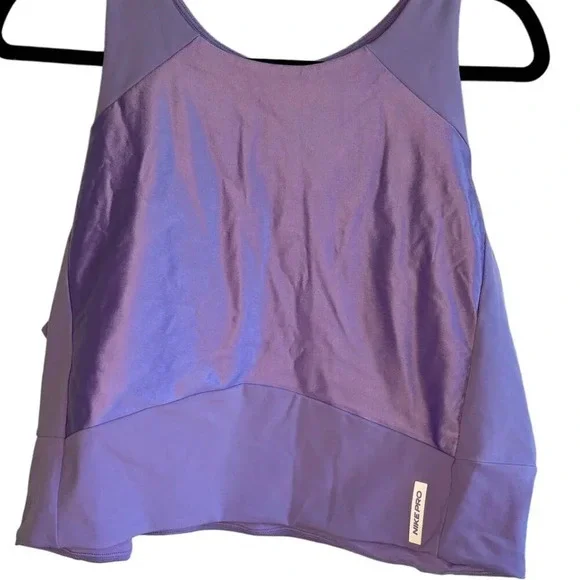 Nike Pro Dri-FIT Women's Crop Tank Top - Picture 2 of 6